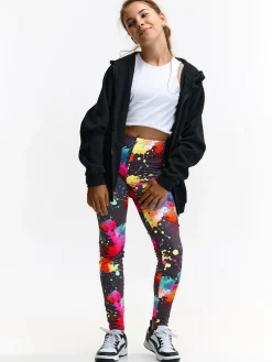 GATE Legginsy z nadrukiem|Dzieci Dziewczynki·Spodnie I Legginsy