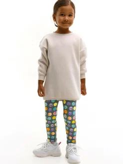 GATE Legginsy z nadrukiem|Dzieci Dziewczynki·Spodnie I Legginsy