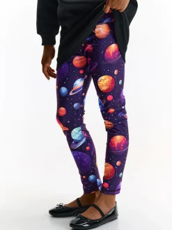 GATE Legginsy z nadrukiem|Dzieci Dziewczynki·Spodnie I Legginsy