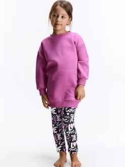 GATE Legginsy z nadrukiem|Dzieci Dziewczynki·Spodnie I Legginsy