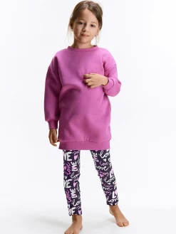 GATE Legginsy z nadrukiem|Dzieci Dziewczynki·Spodnie I Legginsy