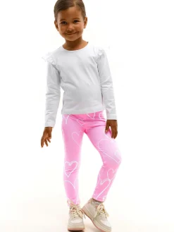 GATE Legginsy z nadrukiem|Dzieci Dziewczynki·Spodnie I Legginsy