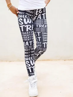 GATE Legginsy z nadrukiem|Dzieci Dziewczynki·Spodnie I Legginsy