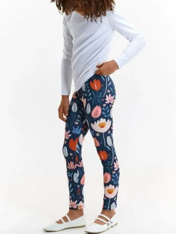 GATE Legginsy z nadrukiem|Dzieci Dziewczynki·Spodnie I Legginsy