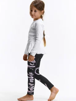 GATE Legginsy z nadrukiem|Dzieci Dziewczynki·Spodnie I Legginsy