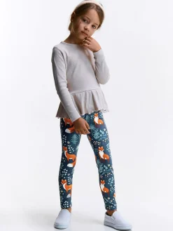 GATE Legginsy z nadrukiem|Dzieci Dziewczynki·Spodnie I Legginsy