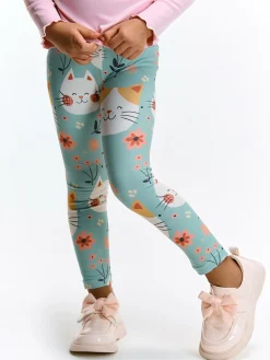 GATE Legginsy z nadrukiem|Dzieci Dziewczynki·Spodnie I Legginsy