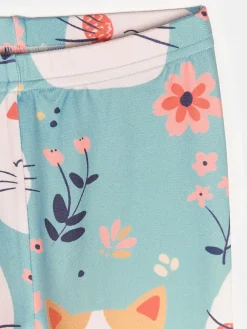 GATE Legginsy z nadrukiem|Dzieci Dziewczynki·Spodnie I Legginsy
