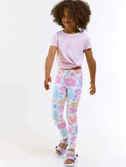 GATE Legginsy z nadrukiem|Dzieci Baby|Dziewczynki·Spodnie I Legginsy