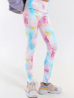 GATE Legginsy z nadrukiem|Dzieci Baby|Dziewczynki·Spodnie I Legginsy