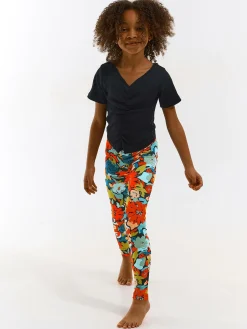 GATE Legginsy z nadrukiem|Dzieci Baby|Dziewczynki·Spodnie I Legginsy