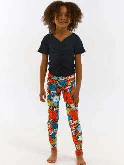 GATE Legginsy z nadrukiem|Dzieci Baby|Dziewczynki·Spodnie I Legginsy