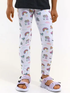 GATE Legginsy z nadrukiem|Dzieci Baby|Dziewczynki·Spodnie I Legginsy