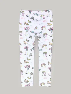 GATE Legginsy z nadrukiem|Dzieci Baby|Dziewczynki·Spodnie I Legginsy