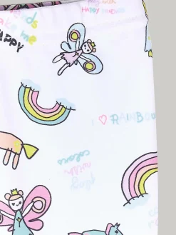 GATE Legginsy z nadrukiem|Dzieci Baby|Dziewczynki·Spodnie I Legginsy