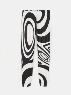 GATE Legginsy z nadrukiem| Spodnie·Legginsy