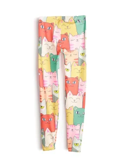 GATE Legginsy z nadrukiem|Dzieci Dziewczynki·Spodnie I Legginsy