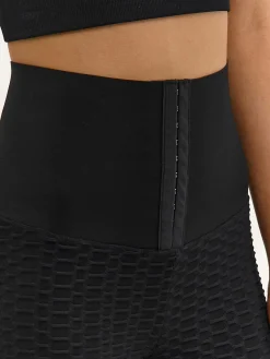 GATE Legginsy z regulowaną talią| Spodnie·Legginsy