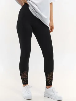 GATE Legginsy z siateczką| Spodnie·Legginsy