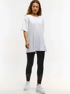 GATE Legginsy z siateczką| Spodnie·Legginsy