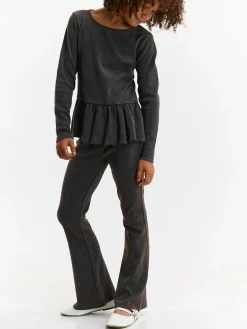 GATE Legginsy ze ściągaczem w kształcie dzwonu|Dzieci Dziewczynki·Spodnie I Legginsy