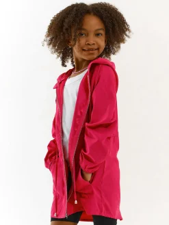 GATE Lekka parka z kapturem dla dziewczynki|Dzieci Dziewczynki·Kurtki I Płaszcze