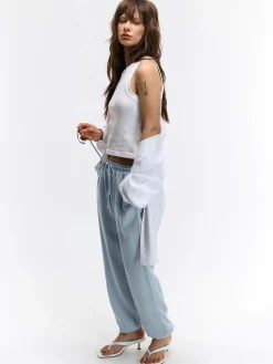 GATE Lekkie jeansy typu jogger| Spodnie·Jeansy