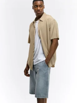 GATE Luźna koszula z wiskozy| Koszulki·Koszule