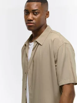 GATE Luźna koszula z wiskozy| Koszulki·Koszule