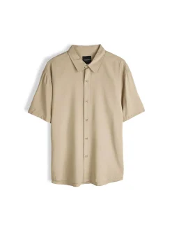 GATE Luźna koszula z wiskozy| Koszulki·Koszule