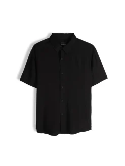 GATE Luźna koszula z wiskozy| Koszulki·Koszule