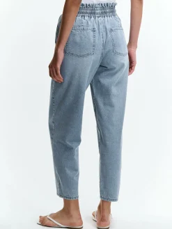 GATE Luźne jeansy typu „paperbag”.| Spodnie·Jeansy