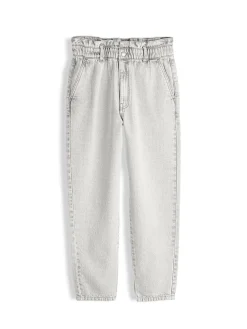 GATE Luźne jeansy typu „paperbag”.| Spodnie·Jeansy