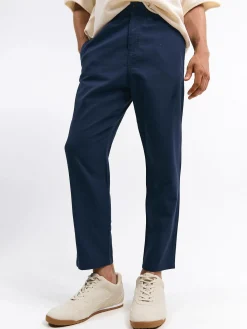 GATE Luźne spodnie z domieszką lnu| Spodnie·Spodnie