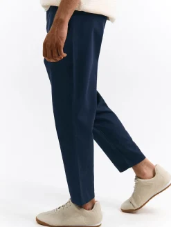 GATE Luźne spodnie z domieszką lnu| Spodnie·Spodnie