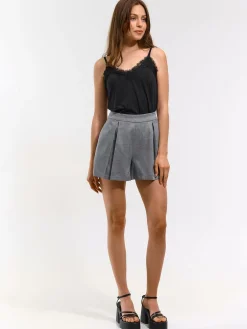 GATE Luźny top z koronką| Koszulki I Topy·Podkoszulki ☀️