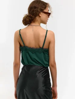 GATE Luźny top z koronką| Koszulki I Topy·Podkoszulki ☀️