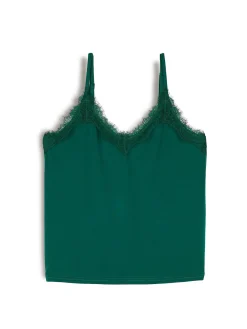 GATE Luźny top z koronką| Koszulki I Topy·Podkoszulki ☀️