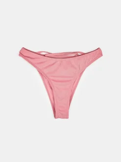 GATE Majtki bikini ze splotu żeberkowego - dół| Kategorie·Stroje Kąpielowe ☀️