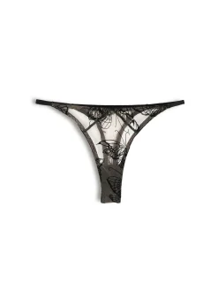 GATE Majtki Tango z aksamitnym nadrukiem| Bielizna·Majtki