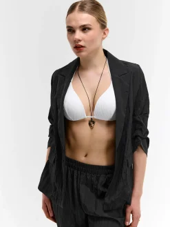 GATE Marynarka o luźnym kroju z rękawami 3/4| Kurtki I Płaszcze·Żakiety