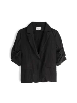 GATE Marynarka o luźnym kroju z rękawami 3/4| Kurtki I Płaszcze·Żakiety