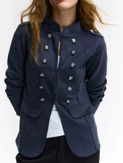 GATE Marynarka z imitacji zamszu| Kurtki I Płaszcze·Żakiety