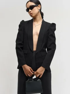 GATE Marynarka z marszczonymi rękawami| Kurtki I Płaszcze·Żakiety