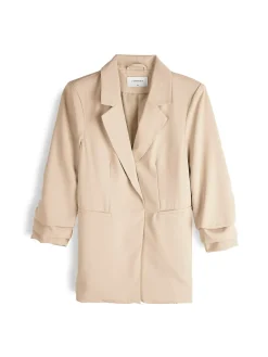 GATE Marynarka z rękawami 3/4| Kurtki I Płaszcze·Żakiety