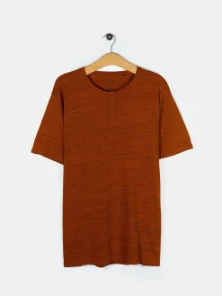 GATE Melanżowa koszulka z guzikami| Koszulki·Koszulki ☀️