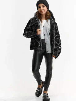 GATE Metaliczna kurtka zimowa|Dzieci Dziewczynki·Kurtki I Płaszcze