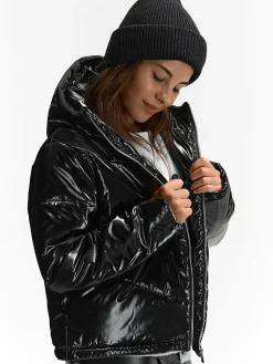 GATE Metaliczna kurtka zimowa|Dzieci Dziewczynki·Kurtki I Płaszcze