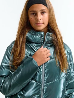 GATE Metaliczna kurtka zimowa|Dzieci Dziewczynki·Kurtki I Płaszcze