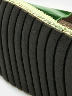 GATE Metaliczne klapki| Buty